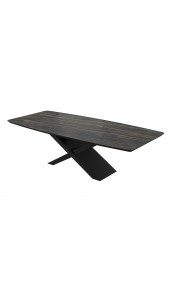 Стіл BELFORT 240х100х76 Laminam Naturali Noir Desir (5mm)