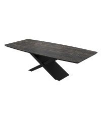 Стіл BELFORT 240х100х76 Laminam Naturali Noir Desir (5mm)