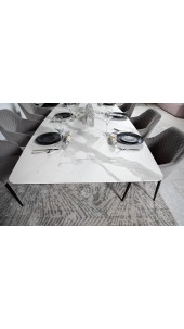 Стіл BELFORT 240х100х76 Laminam Bianco Statuario Venato (5mm)