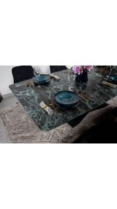 Стіл BELFORT 240х100х76 Laminam Verde Alpi Lucidato (5mm)